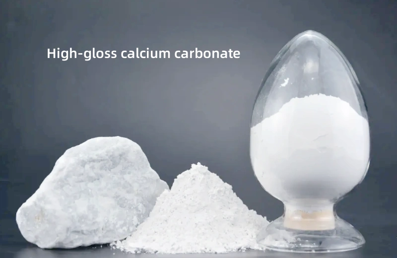 Carbonate de calcium haute brillance