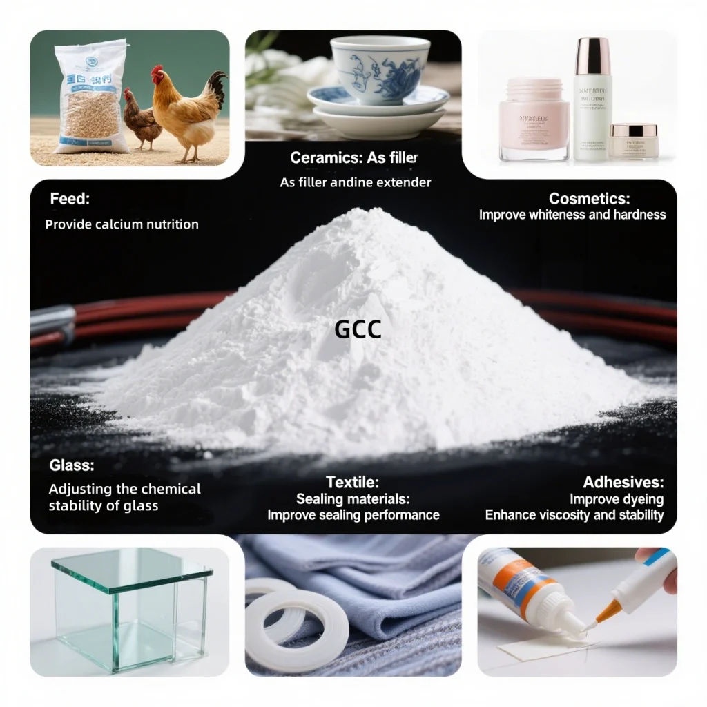 Application de calcium lourd