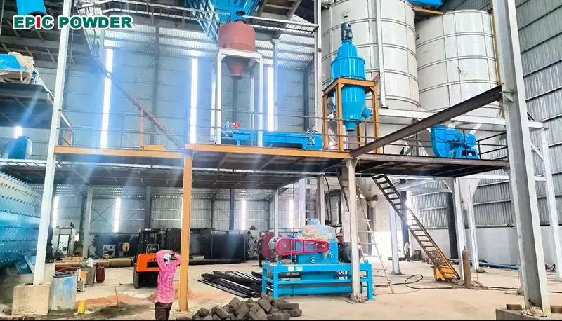ball mill and classifier Production line