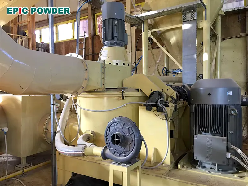 Molino clasificador de aire de carbonato de calcio